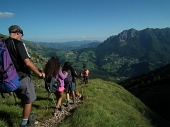94 Oltre il Colle , Zambla, Passo di Zambla, Alben di fronte a noi...